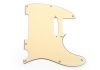 Pickguard Allparts Telecaster American Std 8 Löcher Aged White 3-lagig