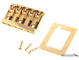 Cordier Réglable Pour Guitare/basse Jazz Archtop 4 Cordes - En Acier Et Alliage Zinc, Espacement 15mm