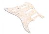 Allparts Stratocaster American Deluxe Aged White Pearloid pickguard