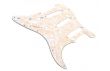 Allparts Stratocaster American Deluxe Aged White Pearloid pickguard
