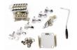 Complete Hardware Kit Fender Stratocaster American Special USA chrome