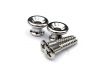 Nickel chrome strap buttons type Gibson Les Paul ES 335
