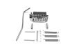 Gotoh 510TS Stratocaster tremolo 2 pivots chrome steel finish