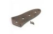 Placa de control cromada Q-Parts estándar Jazz Bass Aged Relic USA