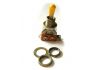 Aged Relic Short Toggle Switch 3 Position Switchcraft Standard USA