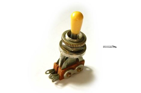 Aged Relic Short Toggle Switch 3 Position Switchcraft Standard USA