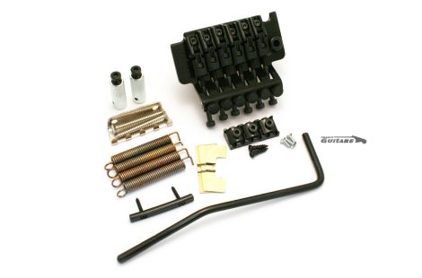 Gotoh Lizenziertes Floyd Rose TSR Cosmo Black Tremolo