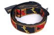 Fender Monogramed Logotype Guitar Strap Red Yellow