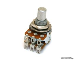 Mini Fender Stacked Jazz Bass Deluxe pot Control Pan Alpha 250K