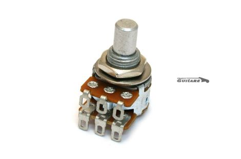 Mini Fender Stacked Jazz Bass Deluxe pot Control Pan Alpha 250K