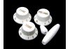 Vintage White Stratocaster Knobs Allparts USA