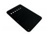 Plaque Stratocaster cache tremolo noir brillant David Gilmour 6 trous