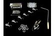 Kit de herrajes Fender Stratocaster Professional USA chrome