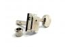 Kluson Vintage 6 In-Line Nickel Locking Strat and Tele Tuners