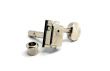 Kluson Vintage 6 In-Line Nickel Locking Strat and Tele Tuners