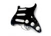 Loaded Pickguard Fender Stratocaster Player SSS black 3 plis