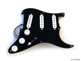 Golpeador cargado Fender Stratocaster ensamblado Texas Special 1959 Black