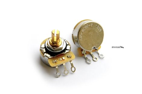 CTS USA 250K Lineares Potentiometer Kurze gekerbte Messingwelle 24 Linien