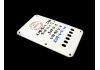 Stratocaster white David Gilmour back plate tremolo cover 6 holes