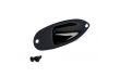Gotoh Satin Black Jack Socket Plate for Fender Stratocaster