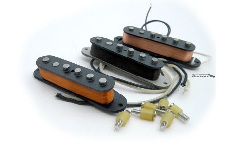 Fender und Seymour Duncan David Gilmour pickups Black Stratocaster set