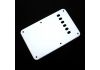 Stratocaster white David Gilmour back plate tremolo cover 6 holes