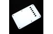 Stratocaster white David Gilmour back plate tremolo cover 6 holes