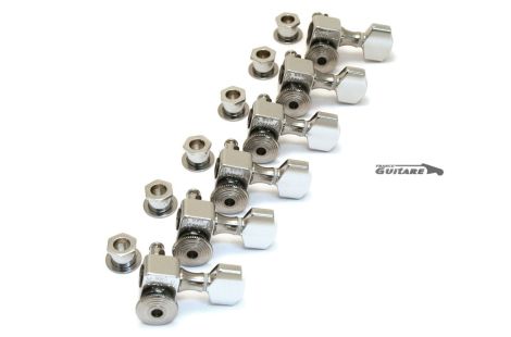 Sperzel 6TL in line chrome locking tuners for Stratocaster Telecaster