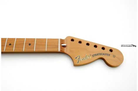 Mástil Fender Stratocaster genuino Vintera Roasted Maple 70's