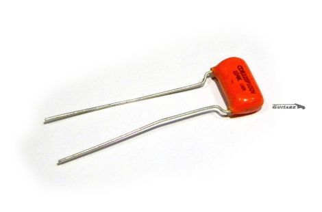 Orange Sprague Polypropylen Gitarrenkondensator .1uf/100V