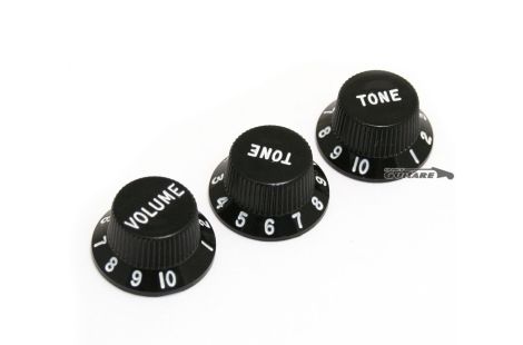 set of plastic fender mint green knobs