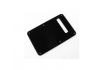 Backplate Strat Gilmour gloss black acrylic tremolo cover single slot