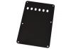 Cubierta de trémolo de placa trasera Strat 1 capa negra 6 agujeros 54 mm espaciado EE