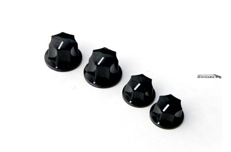 Jeu de trois boutons de potentiomètres Jazz Bass