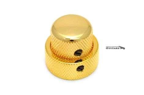 botones apilados latón acabado gold jazz bass telecaster MK0137-002