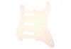 Pickguard Stratocaster type 50s Parchment White 8 holes 1954 1957