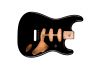 Genuino Fender Stratocaster Cuerpo Negro Clásico Vintage 60's Alder SSS