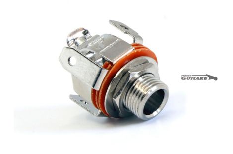 Jack female socket Pure Tone full contact stereo guitar 6.35 nickel