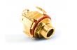 Jack female socket Pure Tone full contact stereo guitar 6.35 Gold