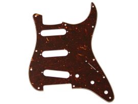 Plaque Pickguard Stratocaster SSS American Standard et Deluxe