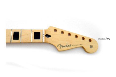 Fender Stratocaster Player Maple Black Block Inlay Hals 22 Bünde