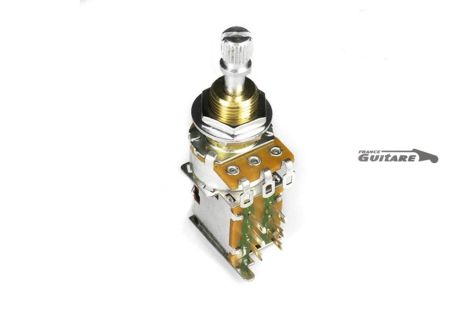 CTS 250K Audio Vintage push pull pot for Strat and Tele fender