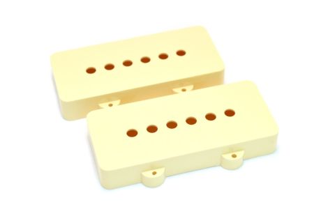 Fender Jazz Master Tonabnehmerabdeckungen 005-4442-049 aged white