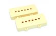 Paire de Capots micros Fender Jazz Master Aged White Noir ou Blanc