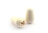 Pair of Fender Stratocaster USA Selector Knobs Aged White