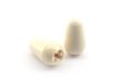 Pair of Fender Stratocaster USA Selector Knobs Aged White