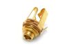 Jack SwitchCraft Gitarre mit gold , Stereobuchse