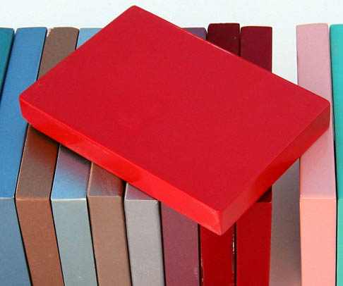 fender color chart fiesta red
